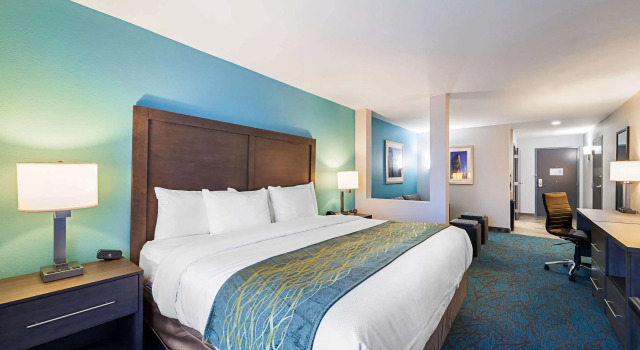 Двухместный люкс Comfort Inn & Suites Oklahoma City near Bricktown