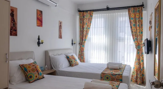 Трёхместный номер Standard с видом на сад e2 Deniz Otel