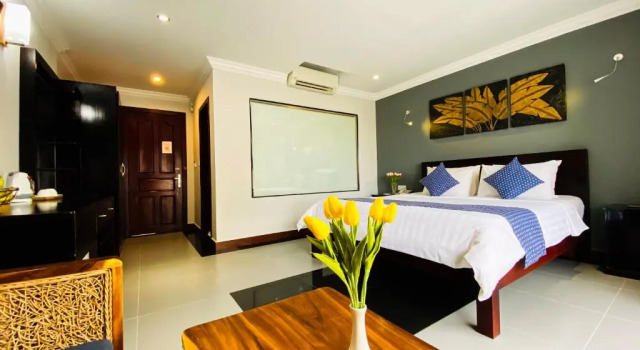 Двухместный номер Deluxe с балконом Ratana Angkor Hotel