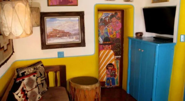 Люкс с видом на сад La Dona Luz Inn an Historic B&B