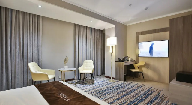 Двухместный номер Deluxe Zarafshon Hotel Bukhara
