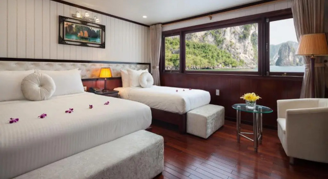 Семейный номер Deluxe Halong Sapphire Cruises