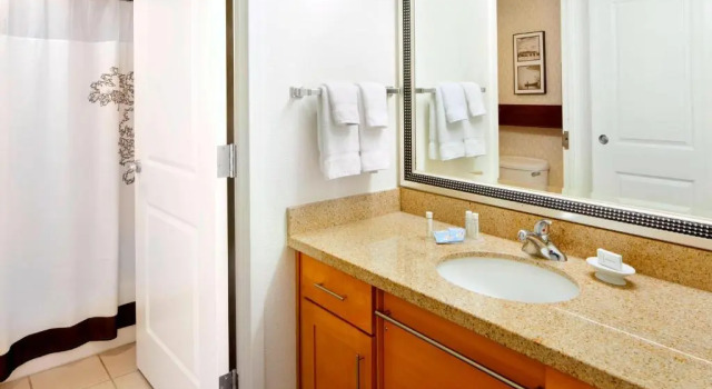 Студия Executive Residence Inn by Marriott San Antonio Six Flags at The RIM