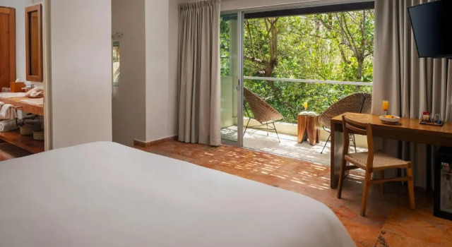 Suite doppia con vista sul giardino Mereva Tulum