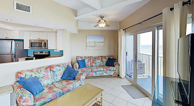 Sparkling Gulf-front W/ Pool & Hot Tub 2 Bedroom Condo, Book Lejlighed Padre Island USA