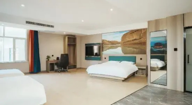 Люкс Deluxe Jingbian Yadu Hotel