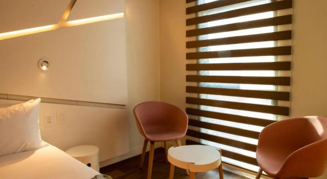 Двухместный номер Standard Hotel Nodo - El primer hotel de negocios en Chile