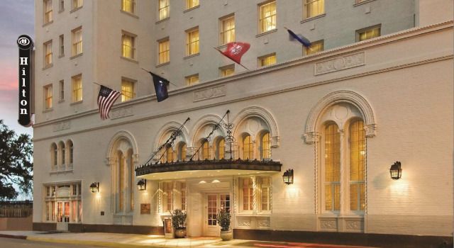 Номер Executive с видом на реку Hilton Baton Rouge Capitol Center