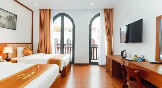 Номер Deluxe Quỳnh Anh Hotel Hạ Long