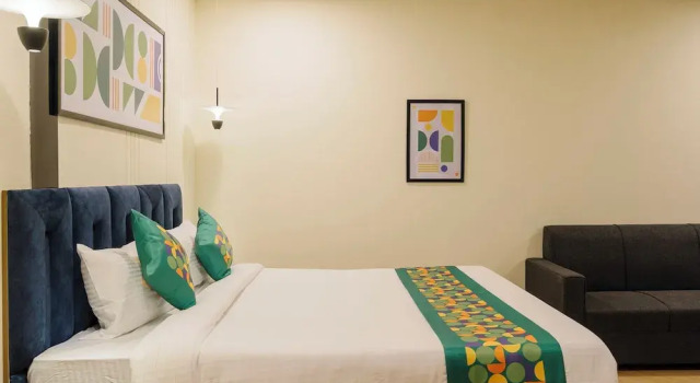 Deluxe Kahden hengen huone Treebo Premium Aasma Courtyard