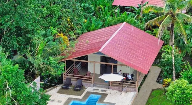 Тент с видом на залив Valverde Tortuguero Lodge