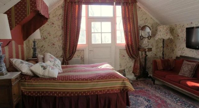 Люкс с видом на озеро Hotel Töyrylä Manor