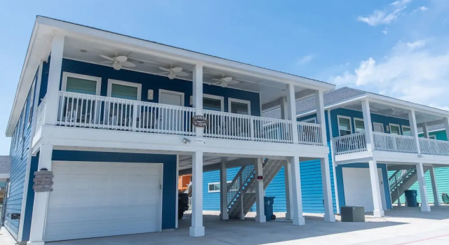 Tortuga Landing 4 Bedroom Home, Забронировать Дом для отпуска Коттеджи Порт-Аранзас, Коттедж