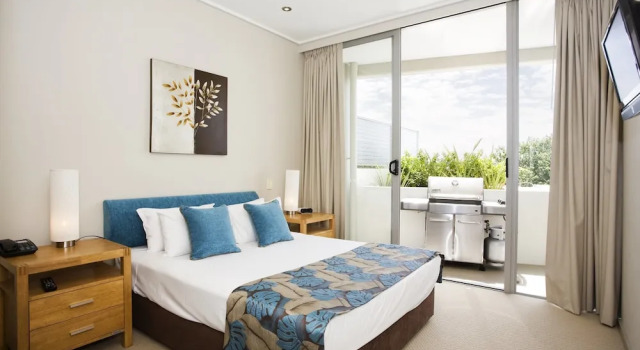 Номер Standard с 2 комнатами с балконом White Shells Luxury Apartments Marcoola