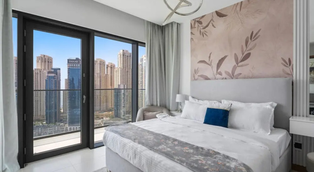 Vida Dubai Marina - 2302 1BR, Забронировать Апартаменты/квартира Апартаменты Эмирата Дубая, рядом с Dubai Marina Yacht Club, Апартаменты/квартира