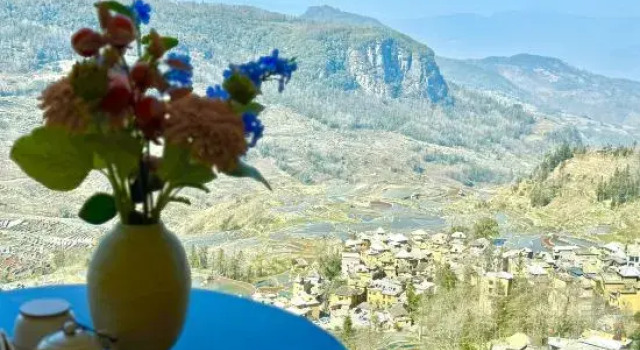 Half-mu Mountain View Homestay, Prenota Hotel Yuanyang Yunnan