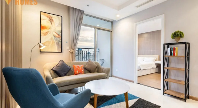 Семейные апартаменты с 3 комнатами с видом на город Landmark Apartment in Vinhomes Central Park