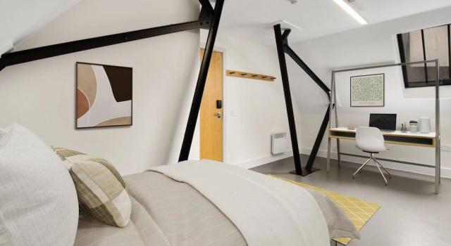 Апартаменты с 3 комнатами Canvas The Old Fire Station -Birmingham - near Aston University
