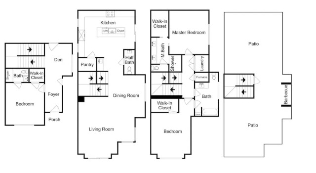 Summit Ave Townhouse 3 Bedrooms 3.5 Bathrooms Townhouse, Забронировать Апартаменты/квартира Отели Нэшвилл с парковкой, рядом с The Fisher Center for the Performing Arts, Парковка