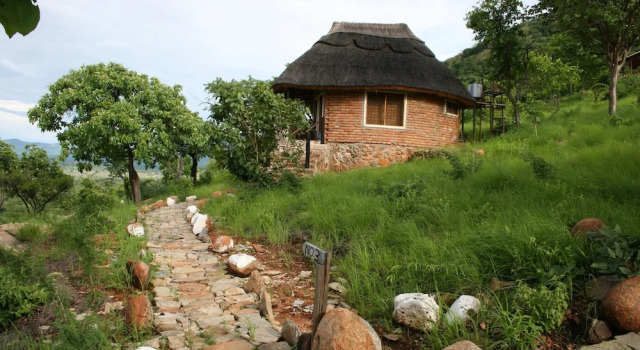Двухместный номер Standard с балконом и с видом на окрестности Ruaha Hilltop Lodge