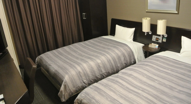 Двухместный номер Comfort Hotel Route-Inn Toyotajinnaka
