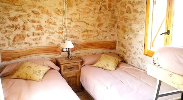 Chalet With 3 Bedrooms in Masdenverge, With Private Pool and Wifi - 10, Buchen Sie Chalet Hotels in Ebrodelta mit Pool, Schwimmbad