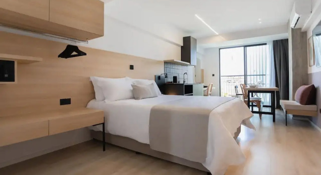 Люкс Deluxe с видом на город Alinea Urban Saripolou Square
