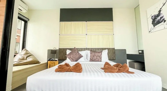 Номер Deluxe с балконом Leamsai Beach Resort