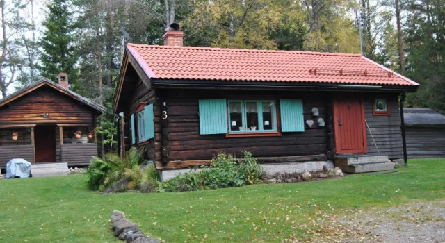 Коттедж с красивым видом из окна Orsastuguthyrning-Viborg