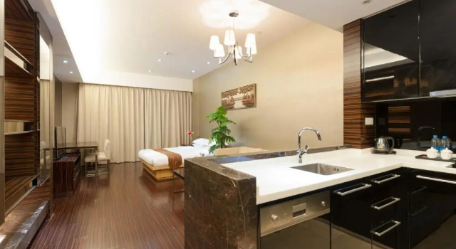 Люкс Executive Yicheng Pazhou Poly World Trade Centre Apartment