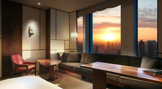 Двухместный номер с видом на залив Andaz Tokyo - A Concept by Hyatt