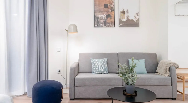 Студия с балконом Limehome Valencia Carrer de Sant Jacint