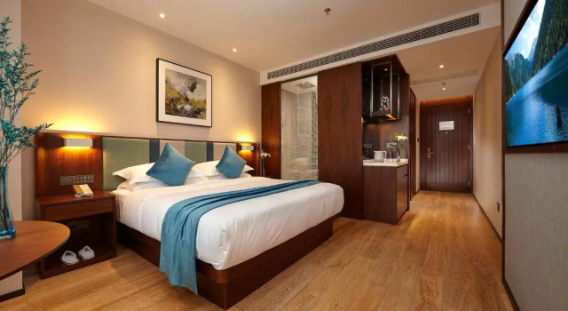 Двухместный номер Deluxe SSAW Boutique Hotel Yangzhou