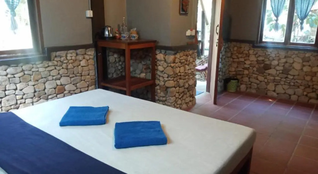 Superior Doppel Zimmer mit Gartenblick Khmer Hands