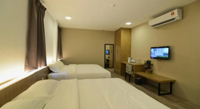 Standart dört kişilik oda De ParkView Hotel