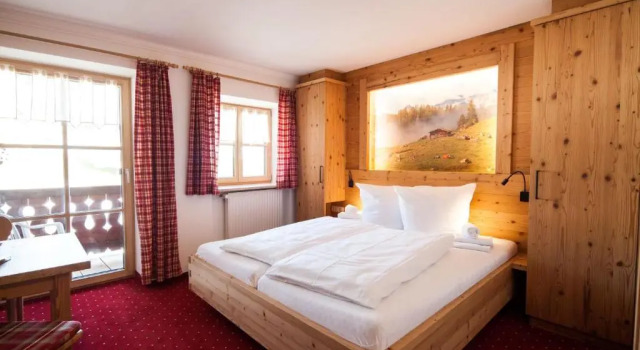 Двухместный номер Standard с видом на бассейн Ettlerlehen Chalets