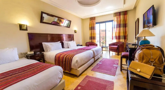 Номер Superior Hôtel Les Trois Palmiers