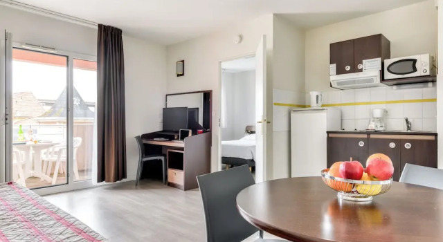 Апартаменты c 1 комнатой с балконом Zenitude Hôtel-Résidences Béziers Centre