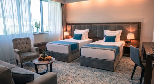 Двухместный номер Deluxe c 1 комнатой Radon Plaza