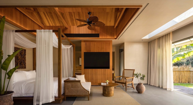 Номер Luxury CongLinLi Wooded Homestay