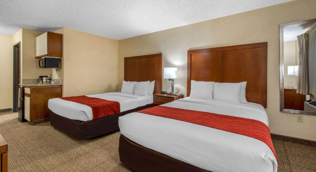 Четырёхместный люкс Comfort Inn Denver Southeast Area