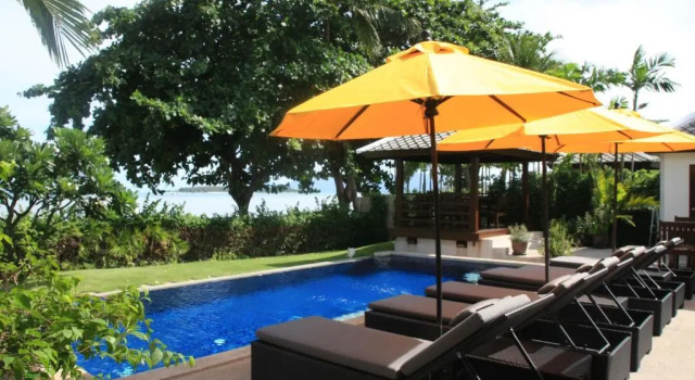 Вилла с 3 комнатами рядом с пляжем Samui Boat Lagoon