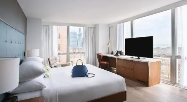 Двухместный номер Superior с красивым видом из окна Le Meridien Essex Chicago
