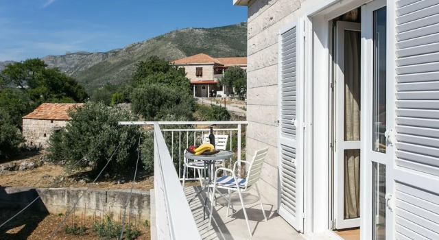 Апартаменты Comfort с балконом Apartments Dubrovnik-Cavtat