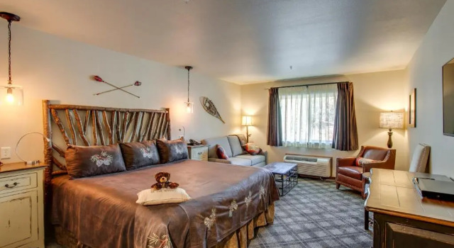 Номер Standard с видом на горы Bavarian Lodge