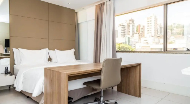 Двухместный номер Business Hilton Garden Inn Belo Horizonte Lourdes