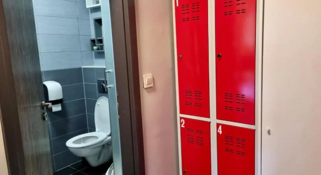 Кровать в общем номере Das Hostel Rijeka