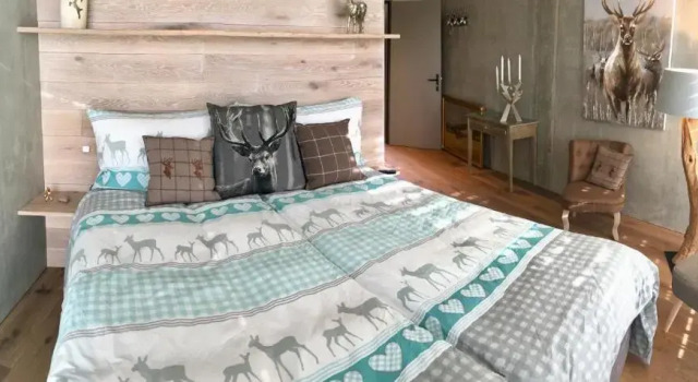 Двухместный номер Standard с видом на горы Mountain Chalet Amden