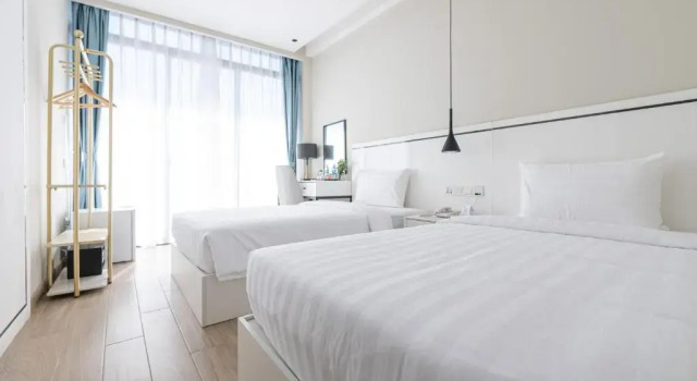 Двухместный номер Deluxe с видом на море Grace Samudera Hotel