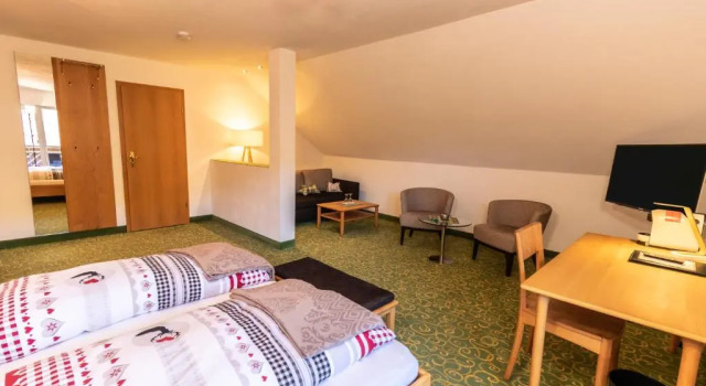Двухместный номер Standard с балконом Landhotel Kühler Grund